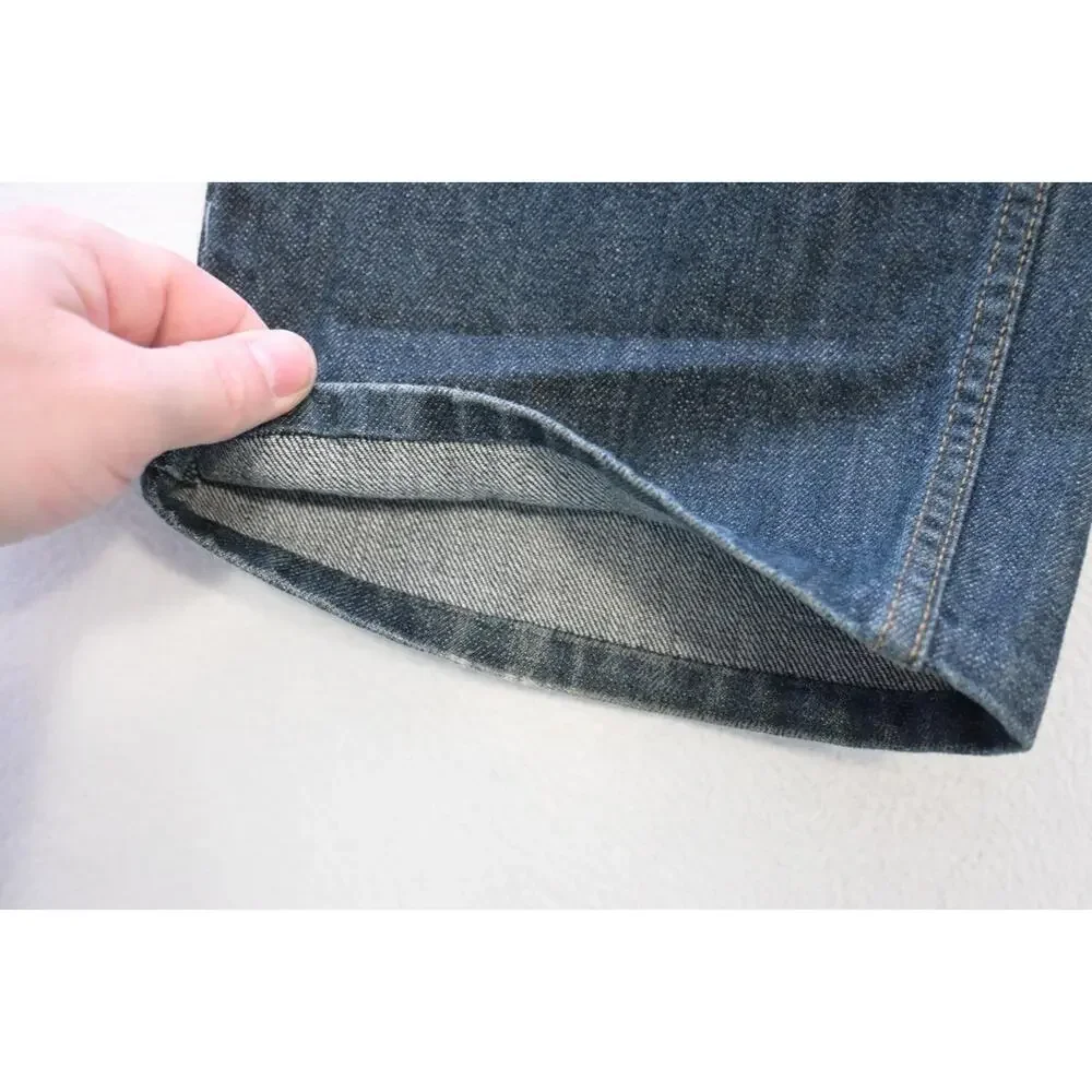 Levi's 505 Regular‎ Fit Straight Blue Denim Jeans Mens Size 38 x 29 (Tag38x32)